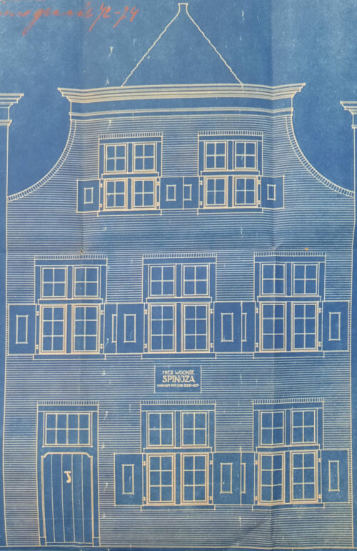 Voorgevel Spinozahuis_Bouwarchief gemeente Den Haag