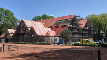 grootschalige renovatie en herbestemming tennispark nieuw marlot