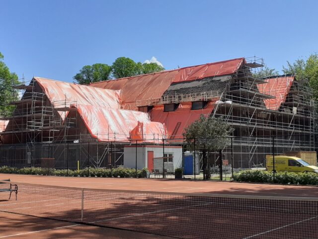 grootschalige renovatie en herbestemming tennispark nieuw marlot