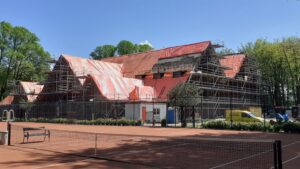 grootschalige renovatie en herbestemming tennispark nieuw marlot