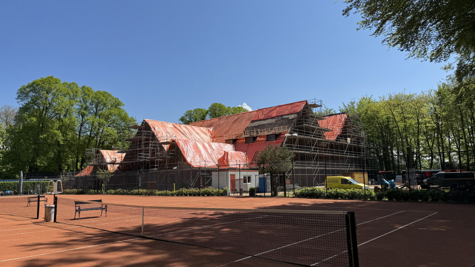 Restauratie en herbestemming Rijksmonument Tennispark Nieuw Marlot Den Haag